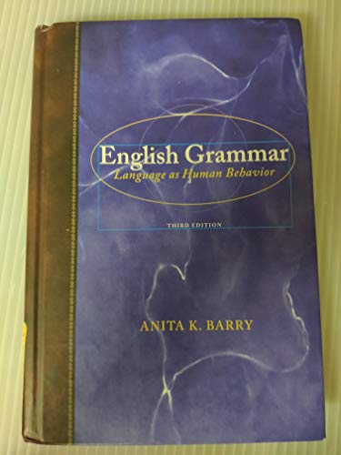 English Grammar: Language as Human Behavior